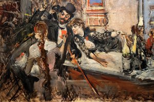 Aux Folies Bergère - Giovanni Boldini