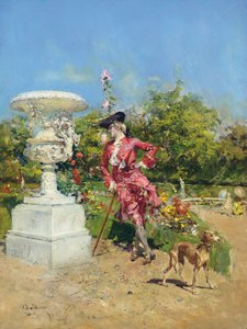 Il Marchesino à Versailles, 1876 - Giovanni Boldini
