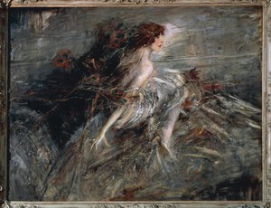 Italie, Rome, Portrait de la Marquise Luisa Casati - Giovanni Boldini