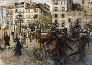 La Place Pigalle, 1874