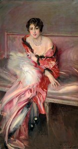 Madame Juillard en rouge, 1912