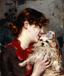 Madame Réjane, vers 1885 - Giovanni Boldini