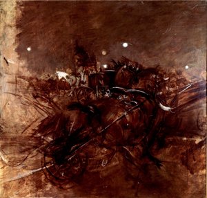 Nocturne à Montmartre - Giovanni Boldini