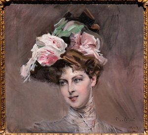 Portrait de Beatrice Susanne Henriette van Bylandt - Giovanni Boldini