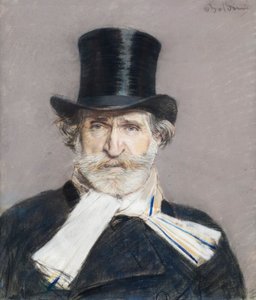 Portrait de Giuseppe Verdi - Giovanni Boldini
