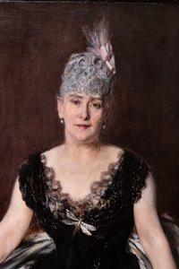 Portrait de Madame Seligman (détail)