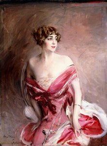 Portrait de Mlle de Gillespie, La Dame de Biarritz