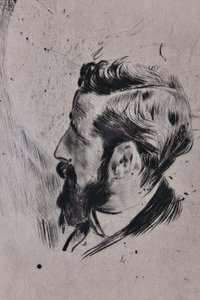 Portrait de Paul Helleu - Giovanni Boldini