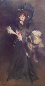 Portrait de mademoiselle Lantelme