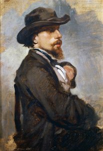 Portrait du peintre italien Vincenzo Cabianca (1827-1902) - Giovanni Boldini