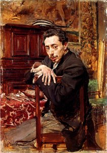 Portrait du peintre Joaquin Araujo Ruano
