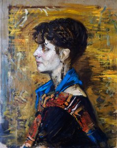 Portrait de la femme ou la Gitane