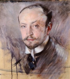 Autoportrait, vue de face - Giovanni Boldini