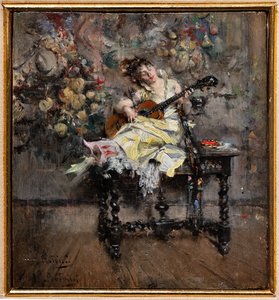 Le joueur de guitare - Giovanni Boldini