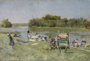 Lavandières - Giovanni Boldini