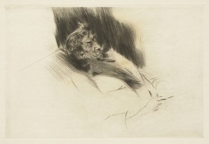 Whistler endormi, 1897 - Giovanni Boldini