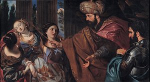 Esther devant Assuérus, entre 1660 et 1670 - Giovanni Bonatti