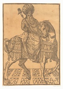 Homme à cheval avec un turban - Giovanni Britto