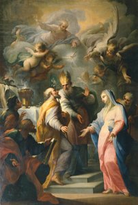 Mariage de la Vierge Marie, Église Santo Spirito, Florence, Italie - Giovanni Camillo Sagrestani
