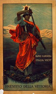 Affiche militaire italienne, Première Guerre mondiale : 