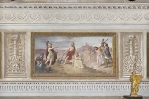 Le martyre de Saint Matthieu, des Histoires du Christ - Giovanni Chiarini