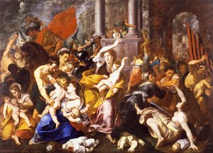 Le Massacre des Innocents, par Johann Christoph Storer (1611-1671) - Giovanni Cristoforo Storer