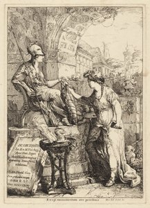 Exegi Monumentum (Art inscrivant le bouclier de Minerve)
