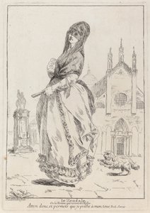 Le Zendale (Femme en capuche, ou la femme revenant de l