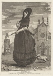 Le Zendale (Femme en capuche, ou la femme revenant de l