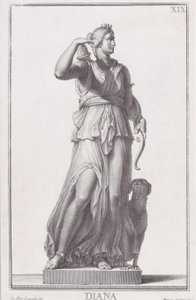 Statue de Diane, 1734 - Giovanni Domenico Campiglia