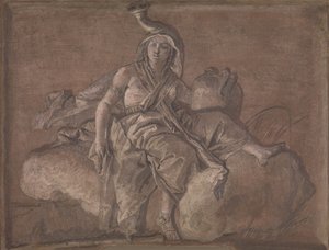 Afrique - Giovanni Domenico Tiepolo