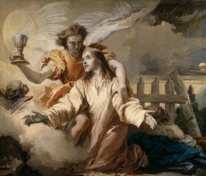 Christ au Mont des Oliviers. 1772 - Giovanni Domenico Tiepolo