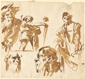 Figures et visages - Giovanni Domenico Tiepolo