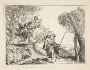 Joseph avec la Vierge et l