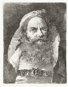 Homme avec petit turban (Raccolta di Teste)