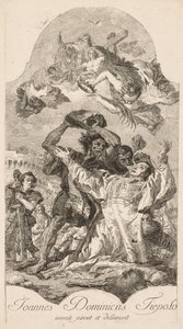 Le Martyre de Saint Étienne - Giovanni Domenico Tiepolo