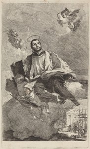 Saint Gaetano de Thiene - Giovanni Domenico Tiepolo