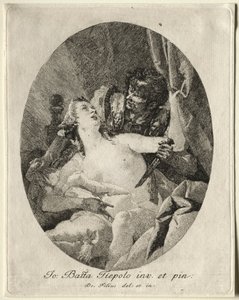 Tarquin et Lucrèce - Giovanni Domenico Tiepolo