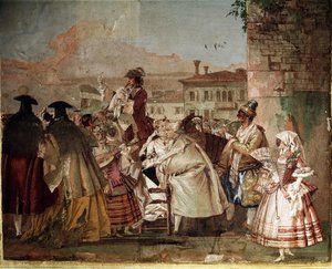 Le Charlatan - Giovanni Domenico Tiepolo