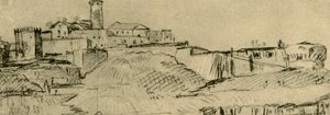 La citadelle de Brescia, milieu-fin du 18ème siècle, 1928