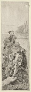 Deux paysans - Giovanni Domenico Tiepolo