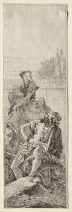 Deux paysans - Giovanni Domenico Tiepolo