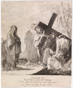 Via crucis - Station IV. Jésus rencontre sa mère