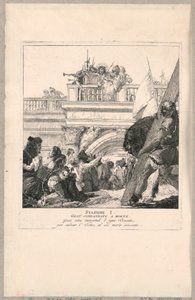 Via crucis - Station I, Jésus condamné à mort - Giovanni Domenico Tiepolo