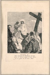Via crucis - Station X, Jésus dépouillé