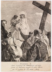 Via crucis - Station X. Jésus est dépouillé de ses vêtements