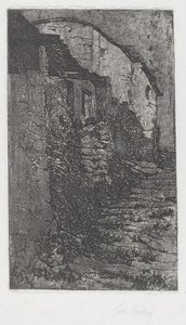 Bauco près de Rome - Giovanni Fattori