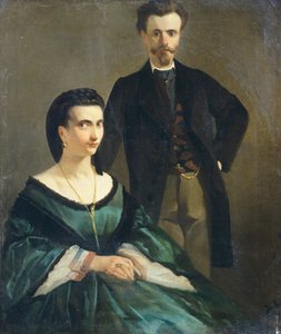 Fiancés - Giovanni Fattori