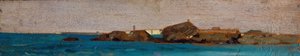 Mer bleue, c.1865 - Giovanni Fattori