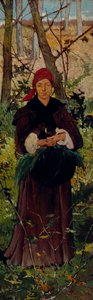 Femme étrusque, vers 1865 - Giovanni Fattori